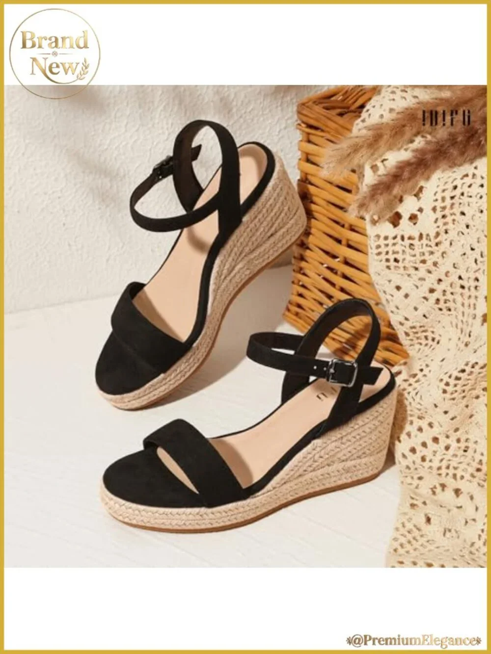 Wedge Sandals Espadrille Platform Ankle Strap Dressy Summer